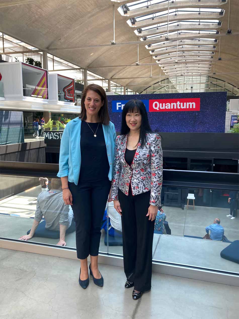 "Alexandra Dublanche, president van Choose Paris Region en vice-president belast met Stimulering, Aantrekkelijkheid, Economische Ontwikkeling en Innovatie van de Regio Île-de-France had Margaret Fong, CEO, Hong Kong Trade Development Council te gast. "