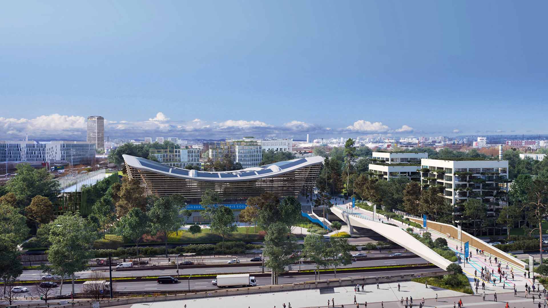 Die Olympischen Spiele von Paris, ein technologischer und nachhaltiger Sprung nach vorn - © Centre Aquatique-E © Paris 2024 MGP Architectes VenhoevenCS et Ateliers-2-3-4_72-dpi